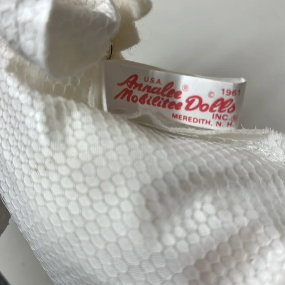 Vintage 1961 Annalee 8” Angel Holly Wreath‎ Halo with Tag